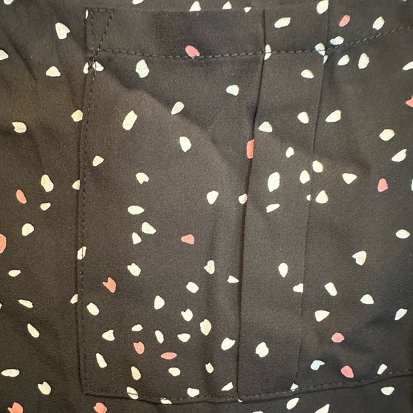 Women's Black Polka Dot Top - Picture 4 of 5